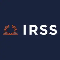Logo IRSS avec livre et feuilles